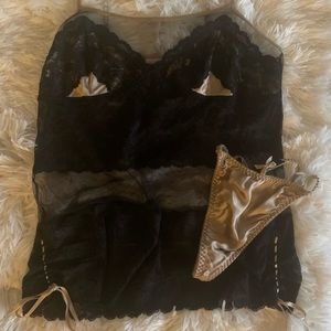 Vintage Victoria Secret Lingerie Set